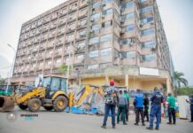 Kaloum : une opération de déguerpissement lancée autour des services administratifs