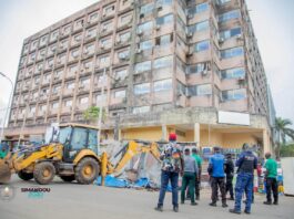 Kaloum : une opération de déguerpissement lancée autour des services administratifs