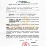 Enseignement supérieur : Voici le calendrier universitaire 2026-2027