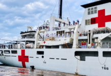 Santé : l’Auspicious Ark accoste à Conakry avec une capacité de 700 patients par jour